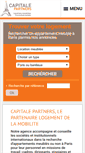 Mobile Screenshot of capitale-partners.com